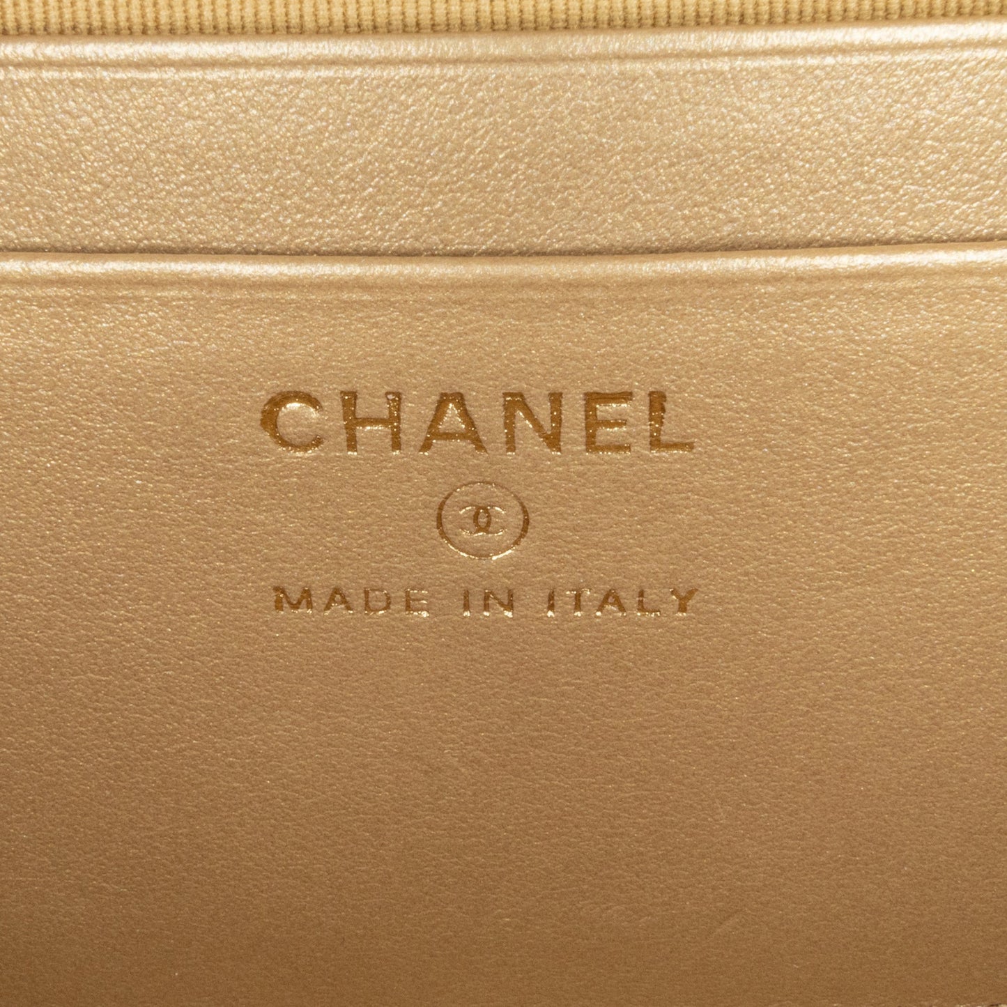 Chanel Sac CC Quilted Lambskin Pearl Crush Camera Bag