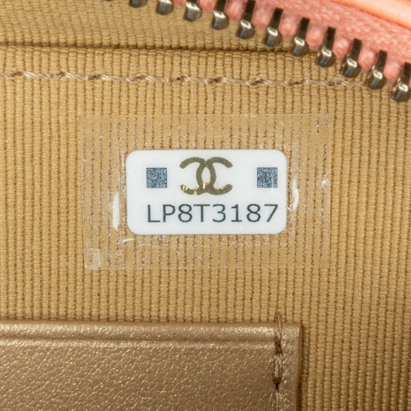 Chanel Sac CC Quilted Lambskin Pearl Crush Camera Bag