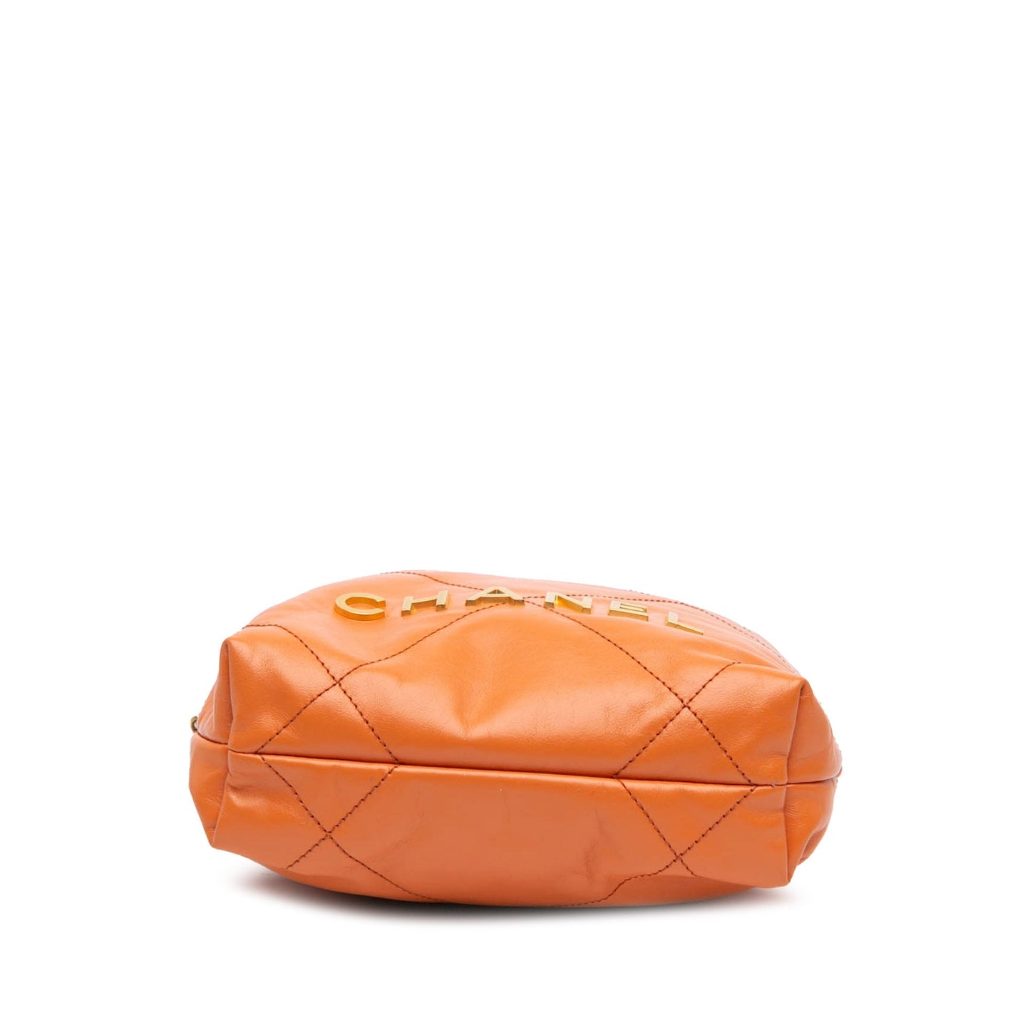 Chanel Sac Mini Shiny Calfskin 22 Handbag