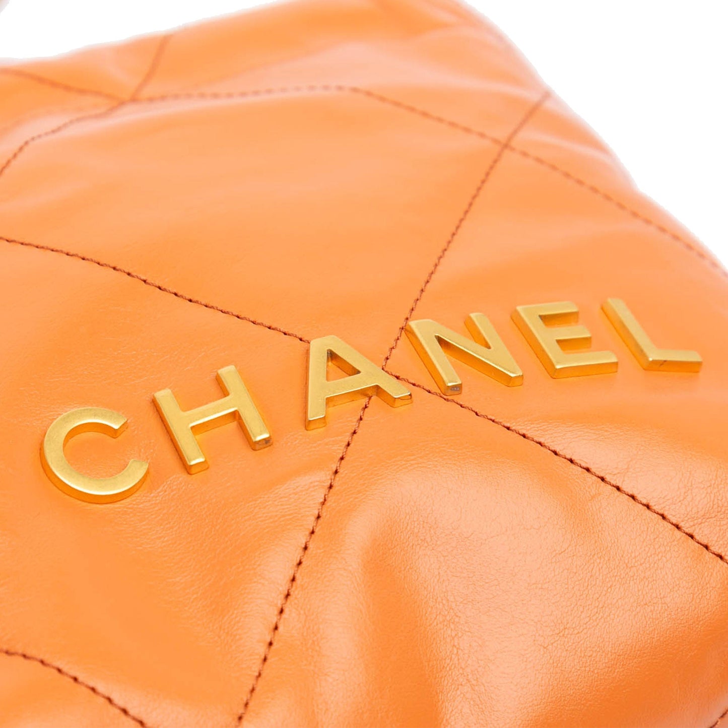 Chanel Sac Mini Shiny Calfskin 22 Handbag