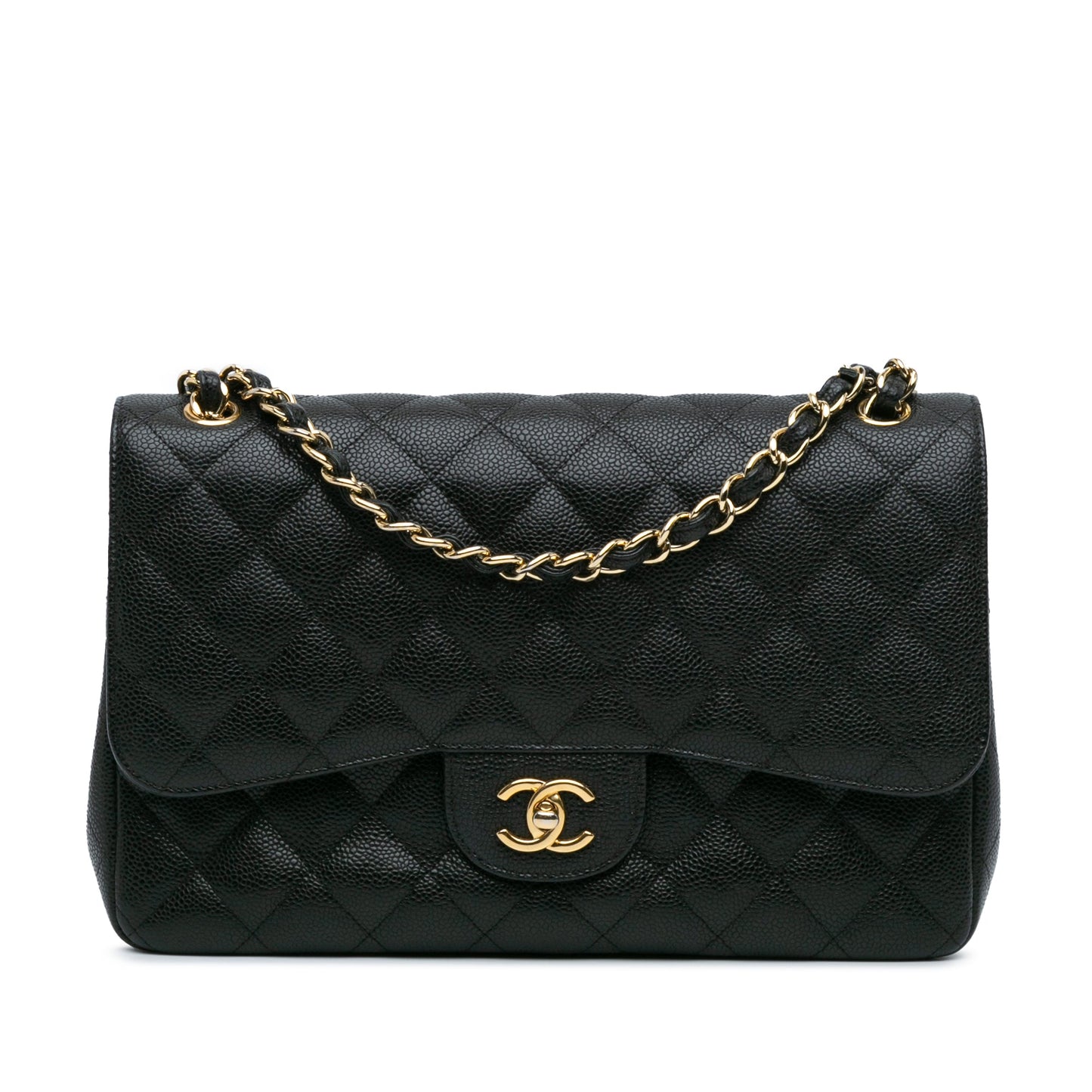 Chanel Sac Jumbo Classic Caviar Double Flap