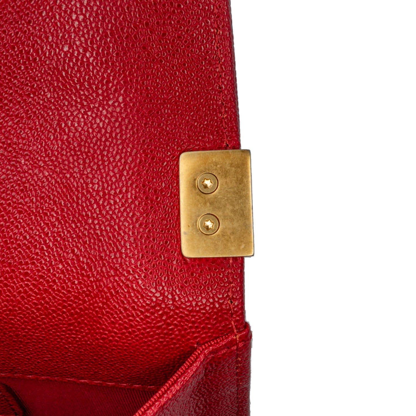 Chanel Sac Quilted Caviar North South Boy Flap