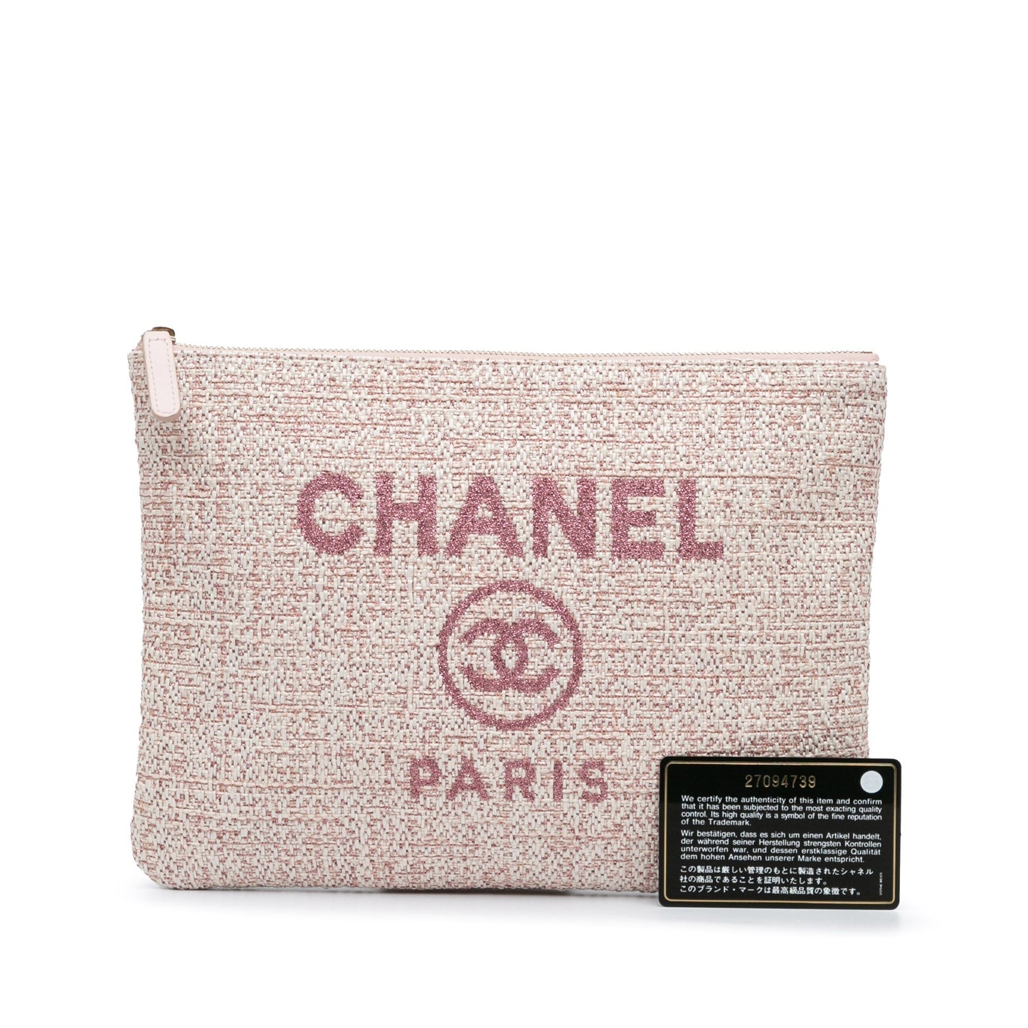 Chanel Sac Medium Tweed Deauville O Case