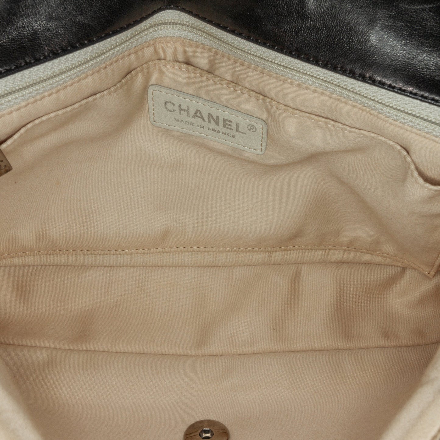 Chanel Sac Medium Classic Lambskin and Silk Ribbon Single Flap