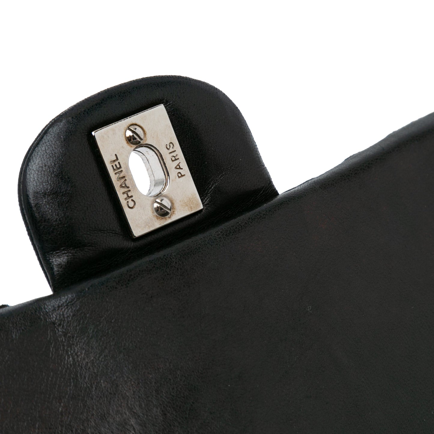 Chanel Sac Medium Classic Lambskin and Silk Ribbon Single Flap
