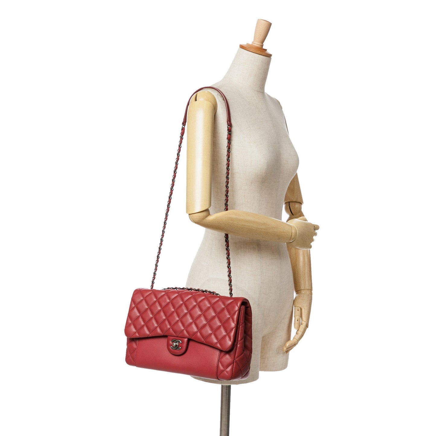 Chanel Sac CC Quilted Lambskin Single Flap