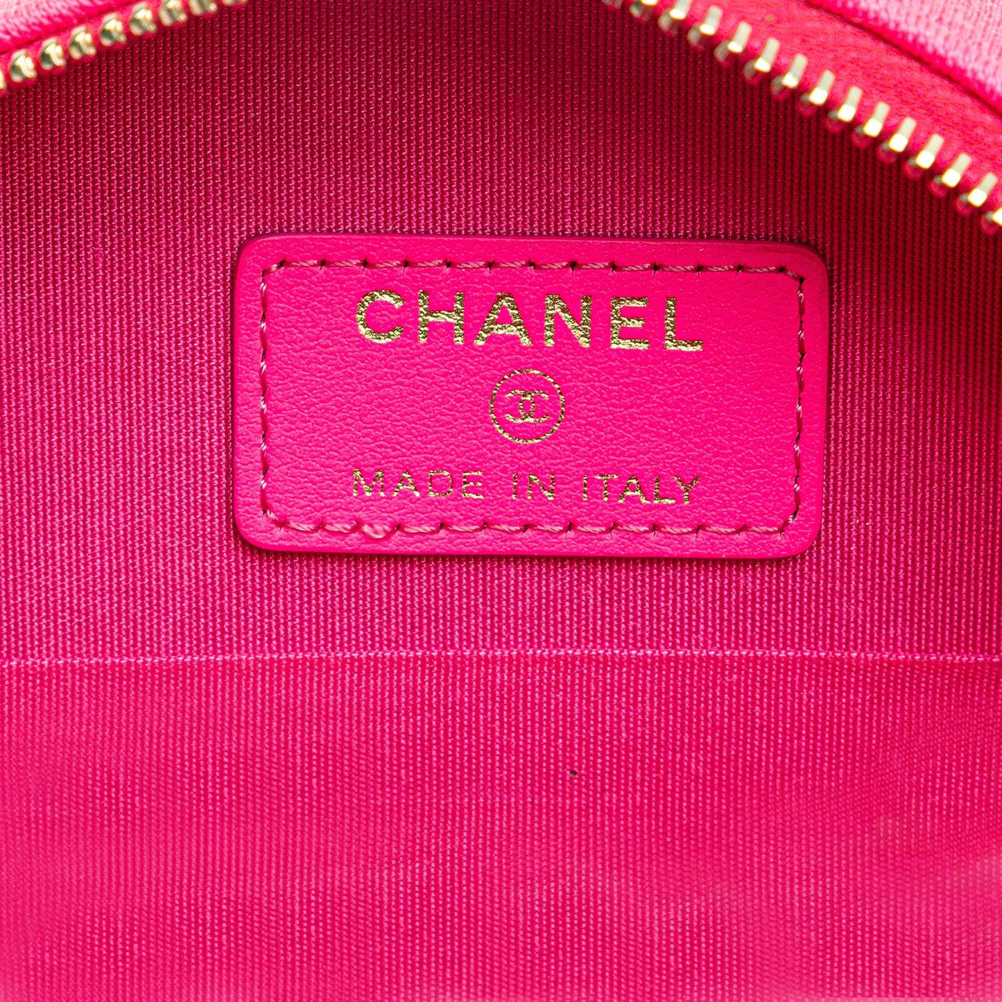 Chanel Sac Jersey 19 Round Clutch on Chain