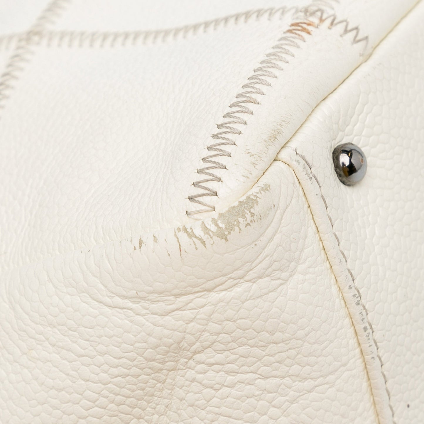 Chanel Sac Square Stitch LAX Bowler Bag