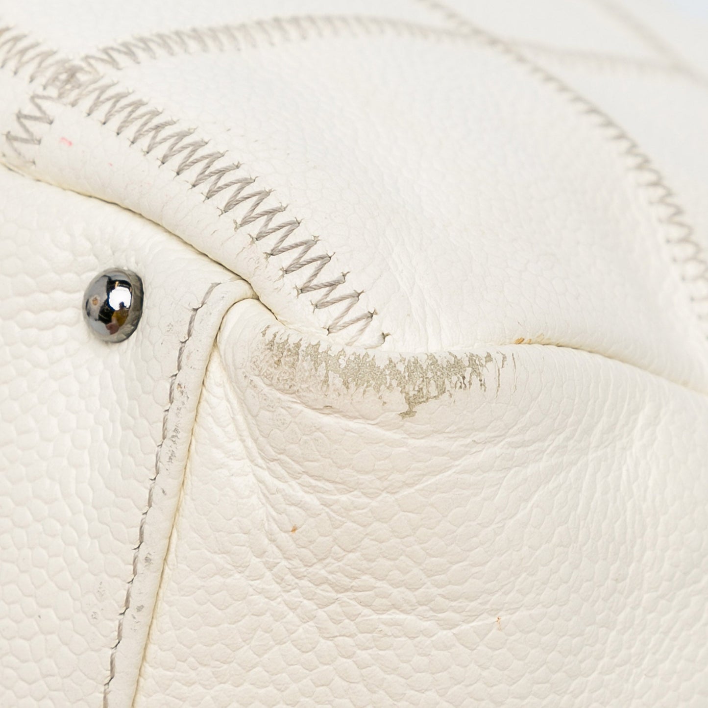 Chanel Sac Square Stitch LAX Bowler Bag