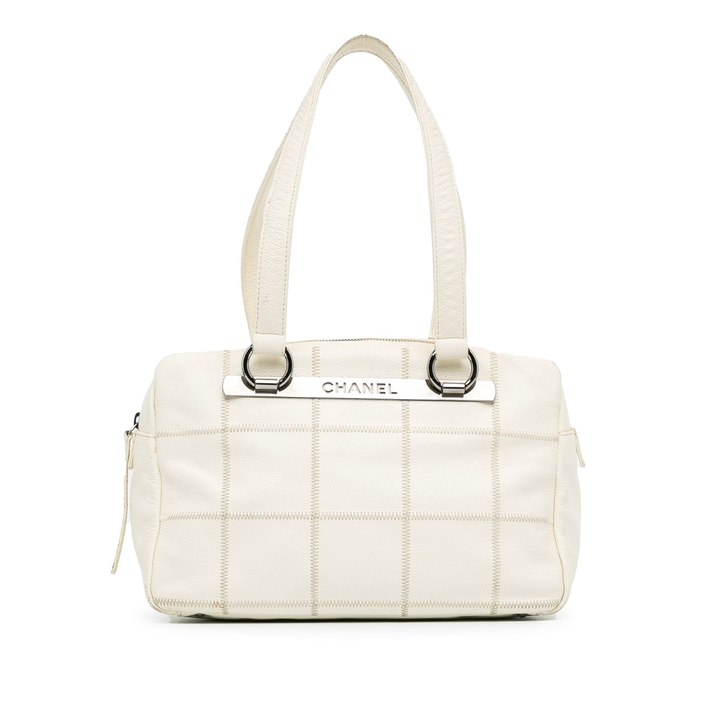 Chanel Sac Square Stitch LAX Bowler Bag