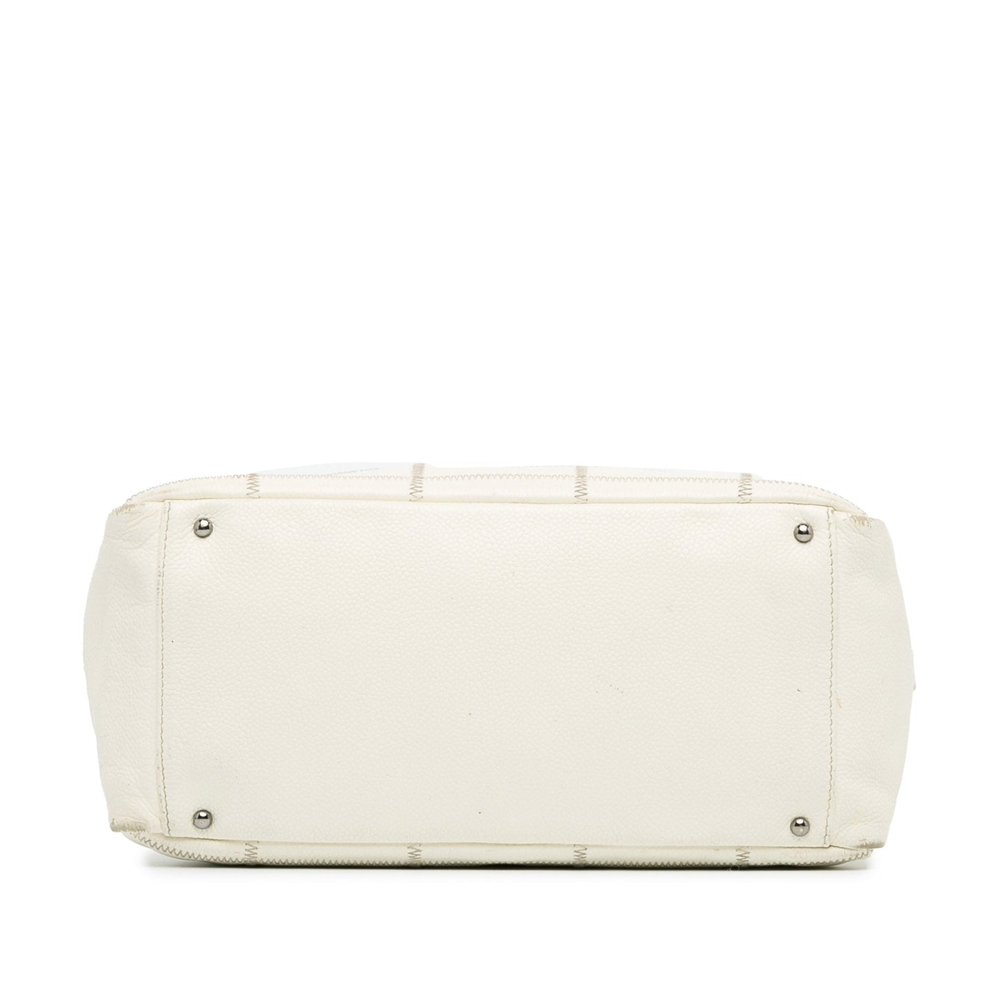 Chanel Sac Square Stitch LAX Bowler Bag