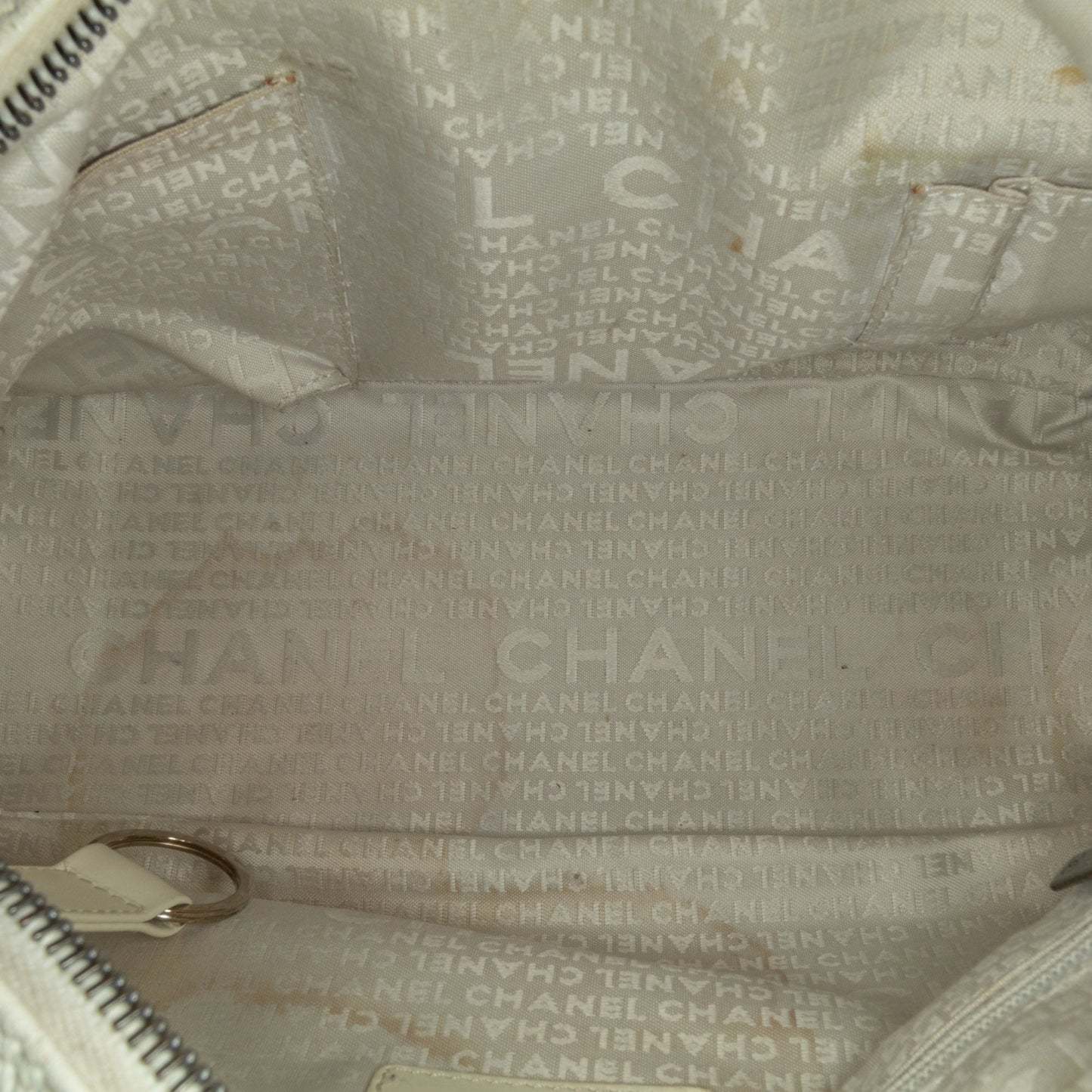 Chanel Sac Square Stitch LAX Bowler Bag