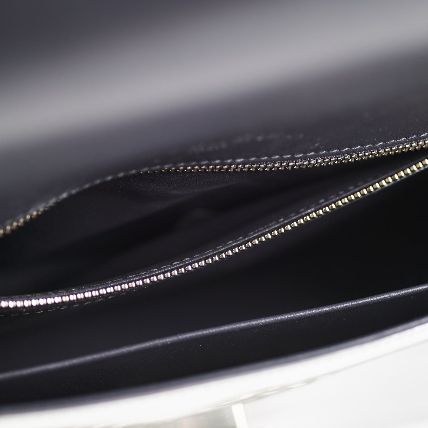 Dior Medium Diorama Metallic Silver