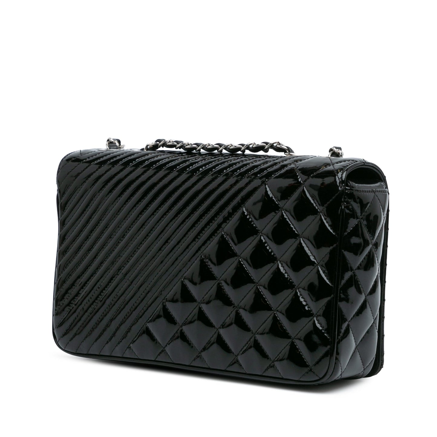 Chanel Sac Medium Patent Coco Boy Flap