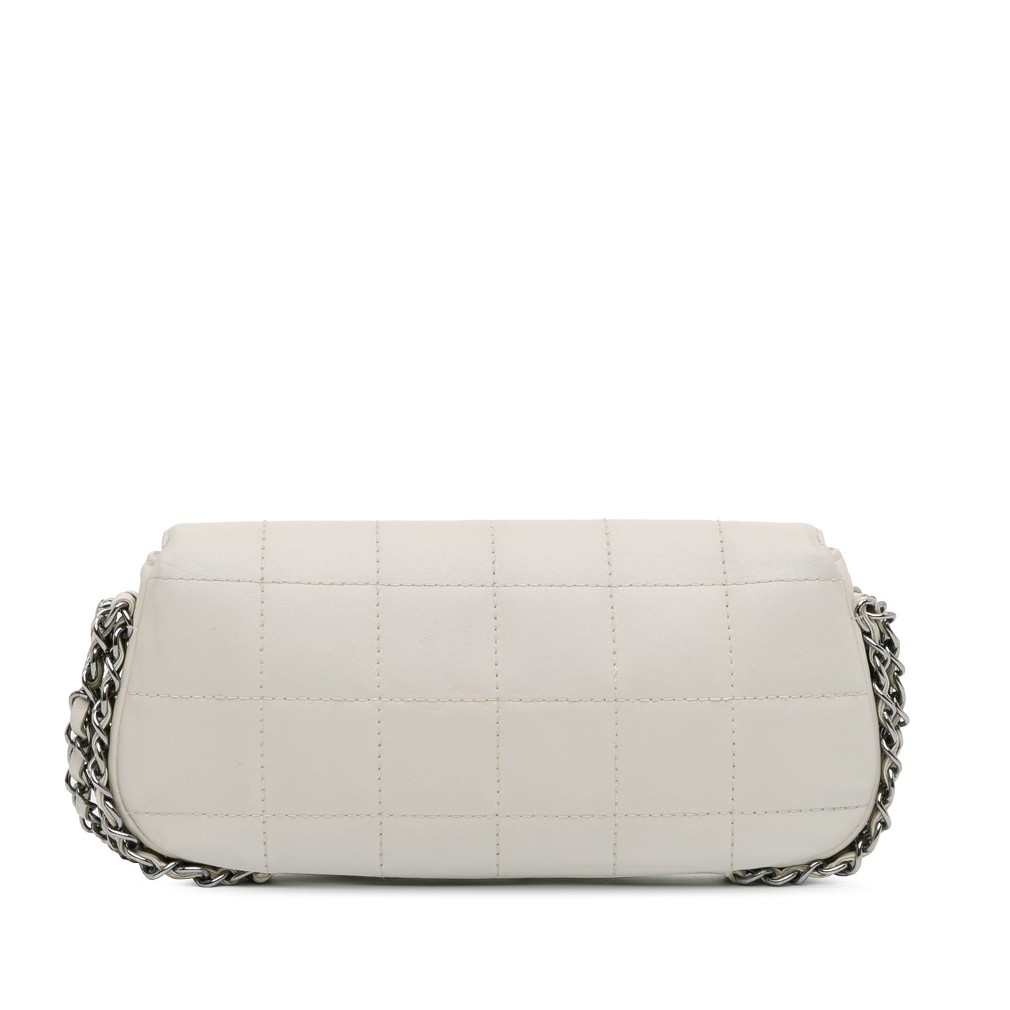 Chanel Sac Choco Bar Lambskin 3 Chain Single Flap