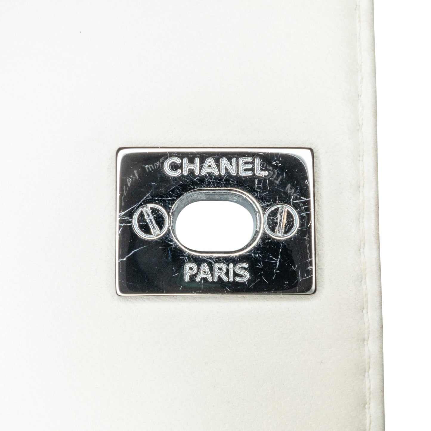 Chanel Sac Choco Bar Lambskin 3 Chain Single Flap