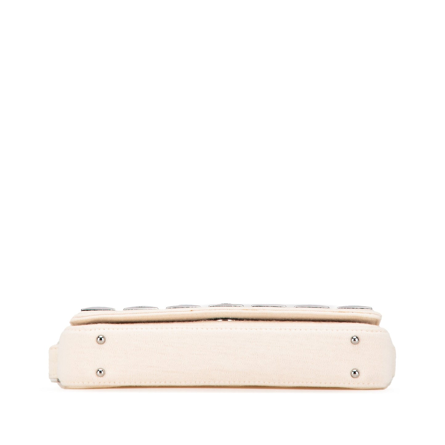 Chanel Sac CC Jersey Pyramid Stud Flap