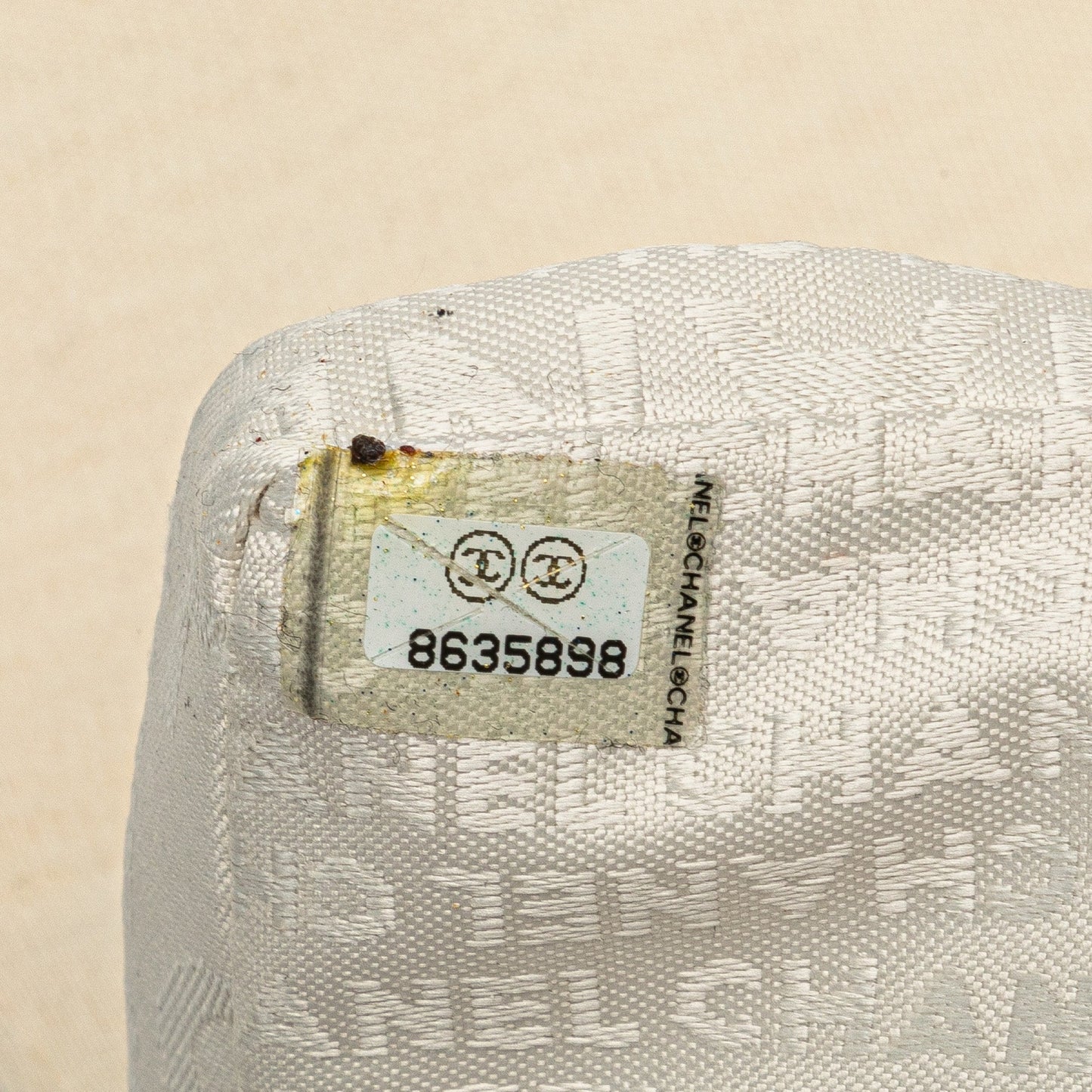 Chanel Sac CC Jersey Pyramid Stud Flap