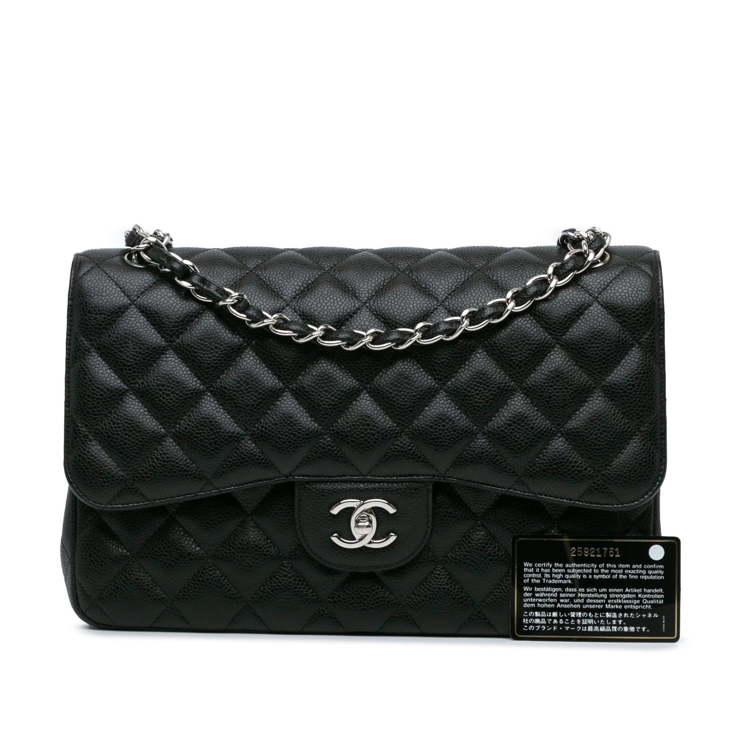 Chanel Sac Jumbo Classic Caviar Double Flap