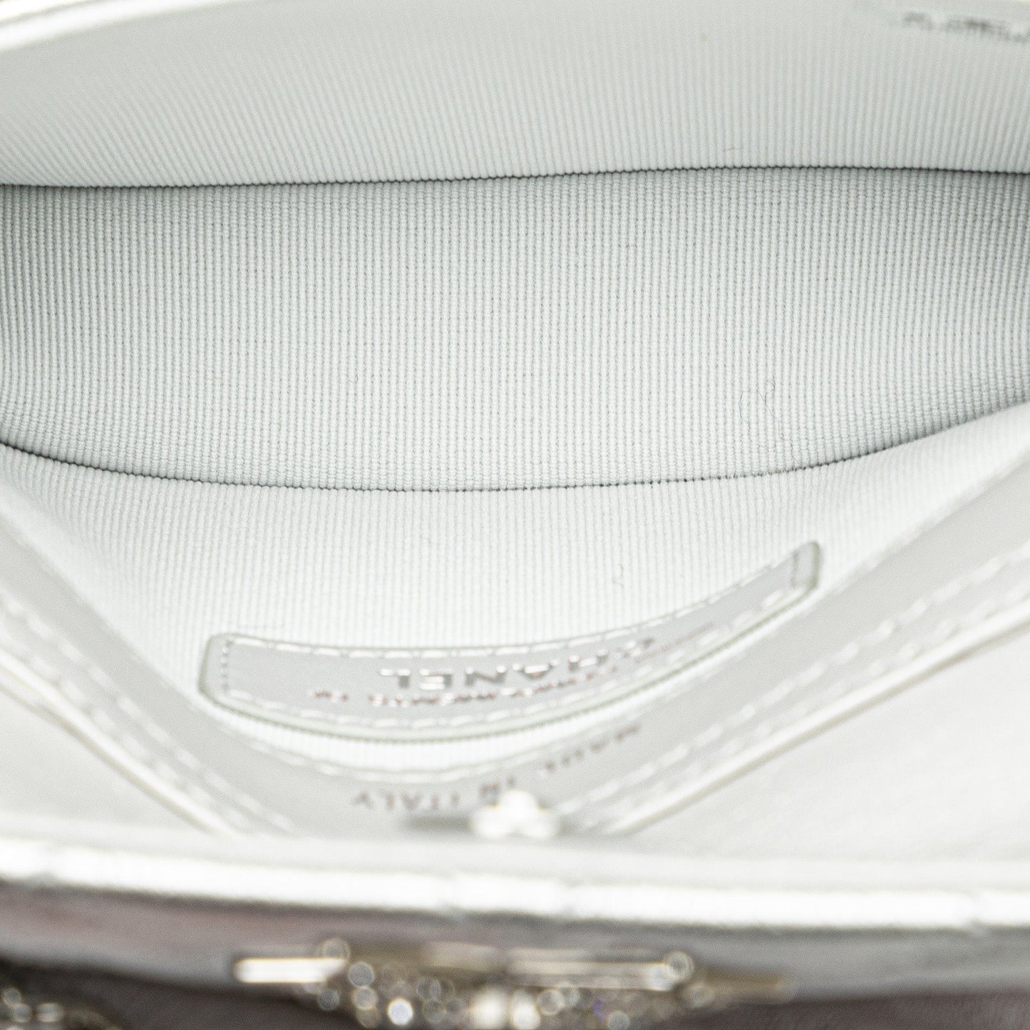 Chanel Sac Metallic Lambskin Crystal Star Chain Belt Bag