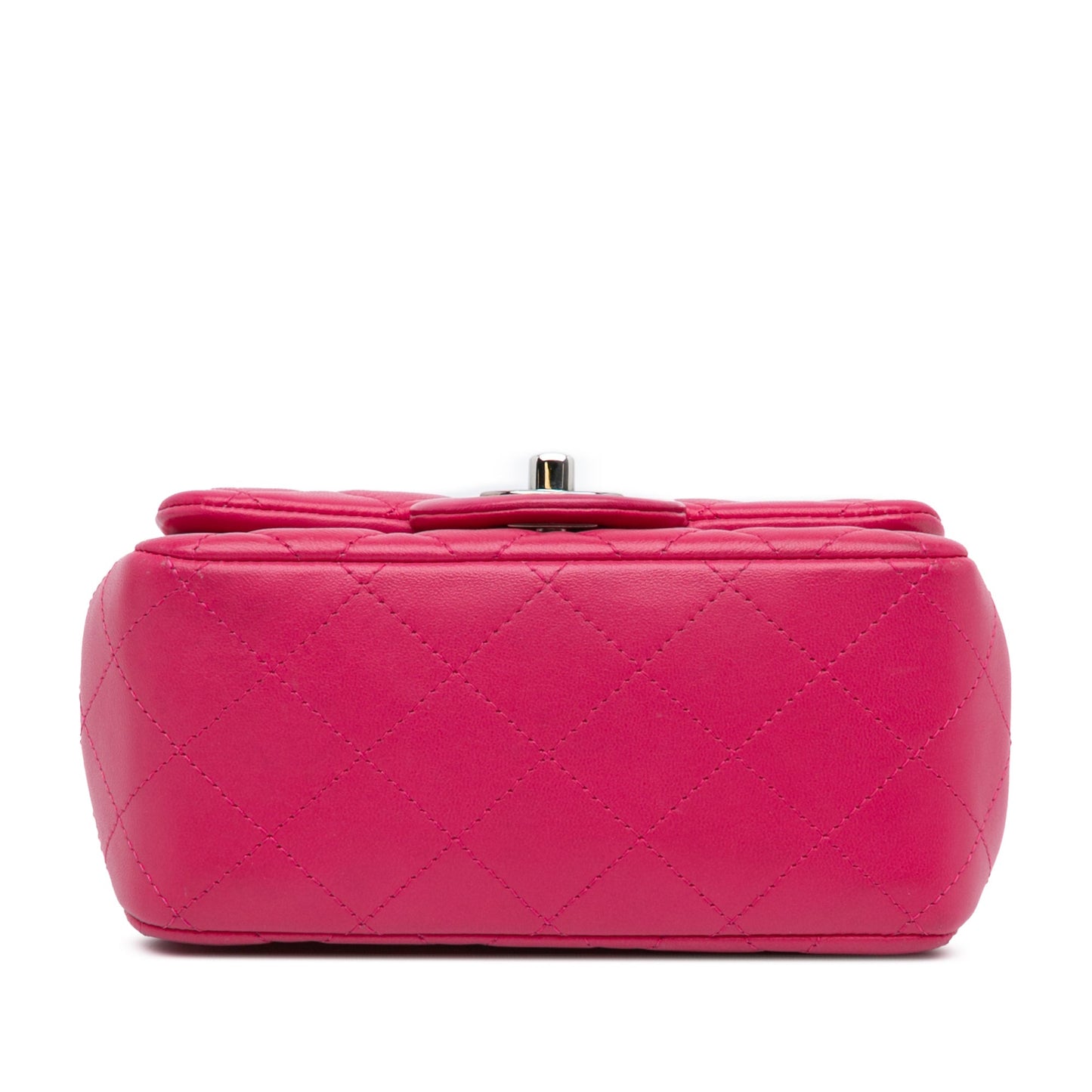 Chanel Sac Mini Square Classic Lambskin Single Flap