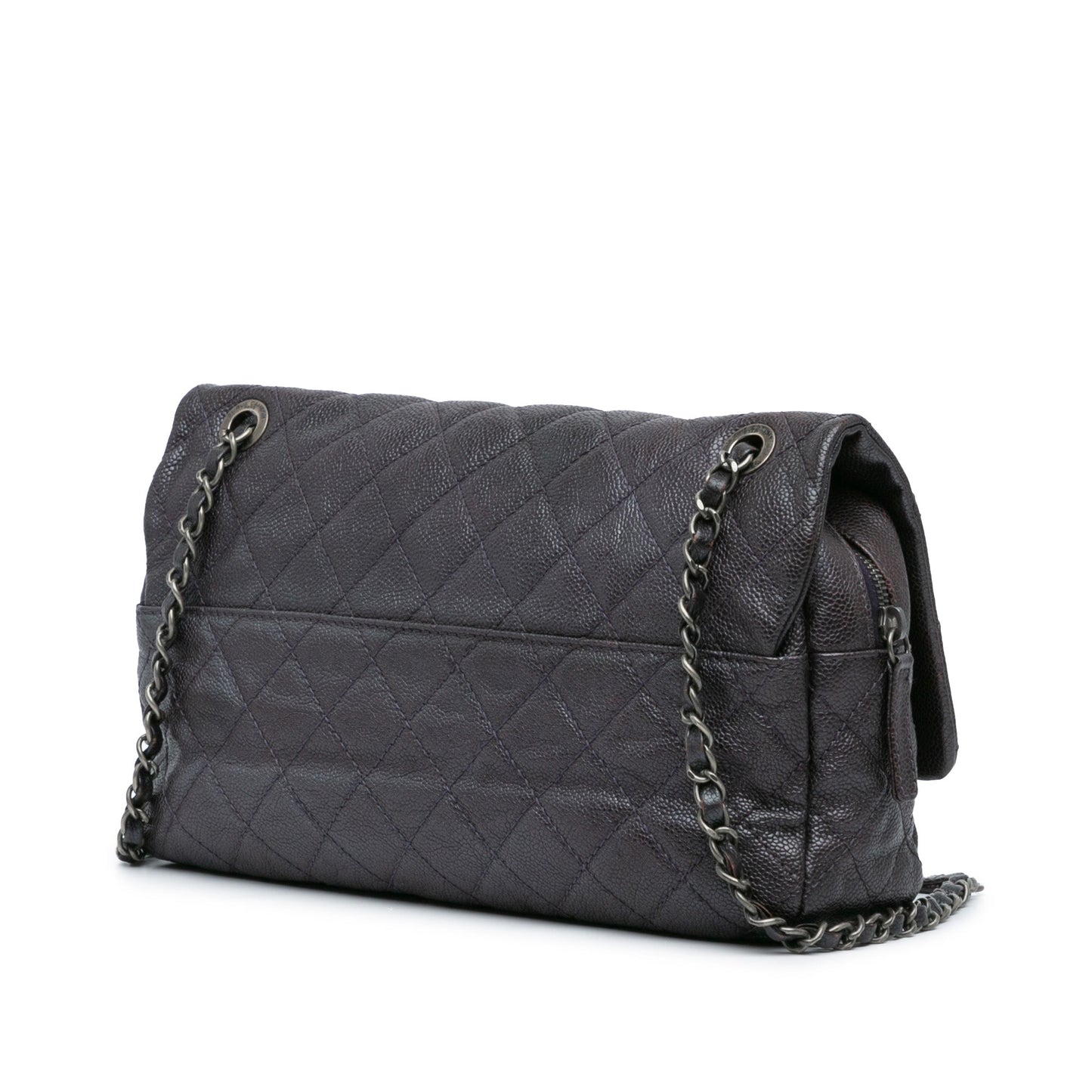 Chanel Sac Jumbo Quilted Caviar Easy Flap