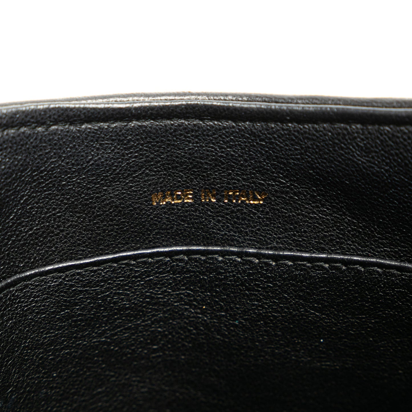 Black Chanel CC Chevron Lambskin Flap Crossbody Bag