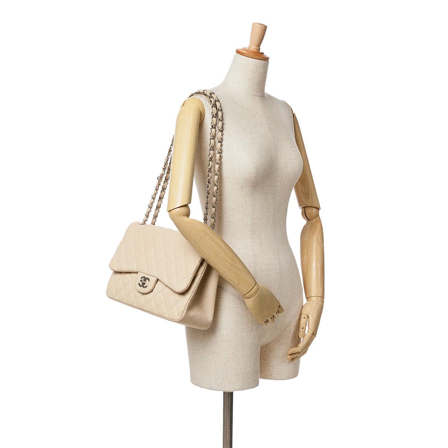 Chanel Sac Jumbo Classic Caviar Double Flap