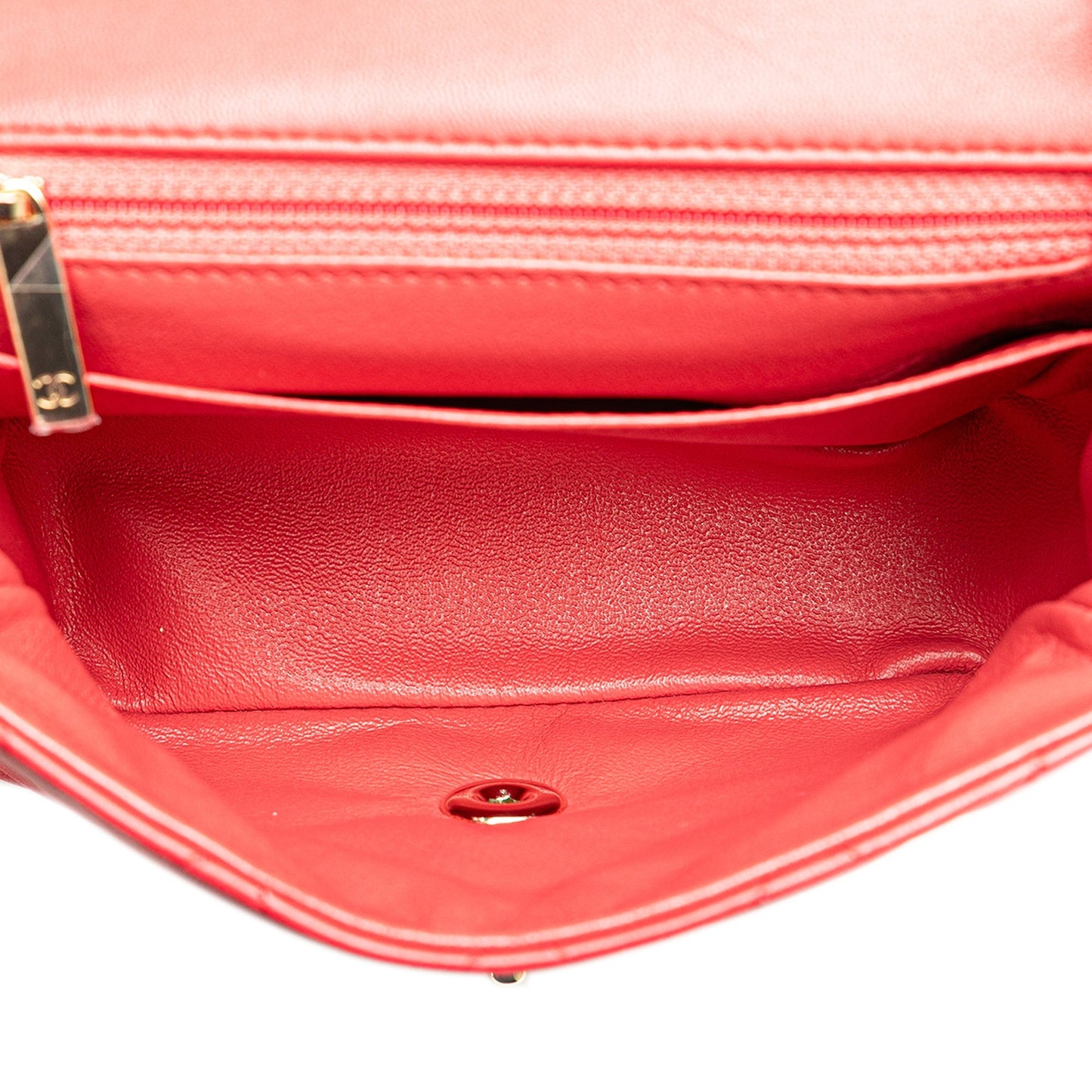 Chanel Sac Mini Square Classic Lambskin Single Flap