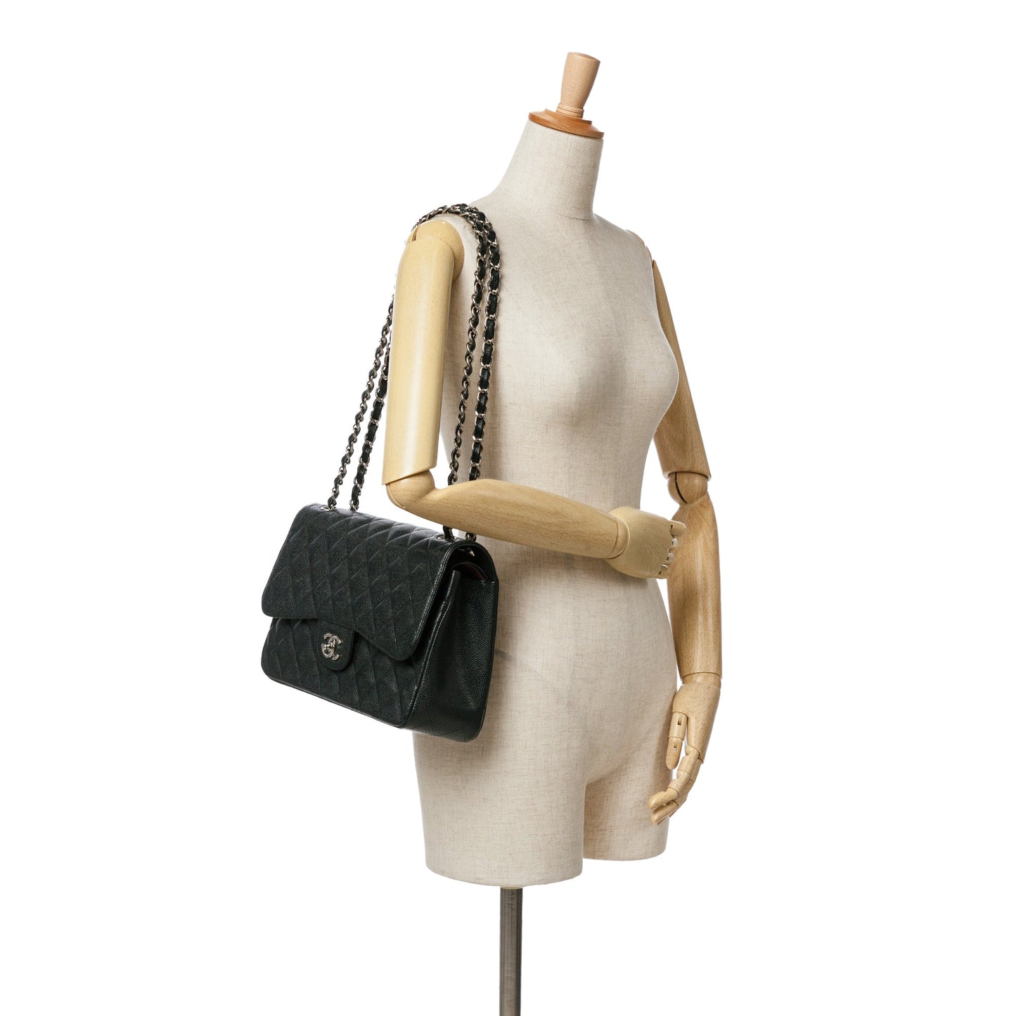 Chanel Sac Jumbo Classic Caviar Double Flap