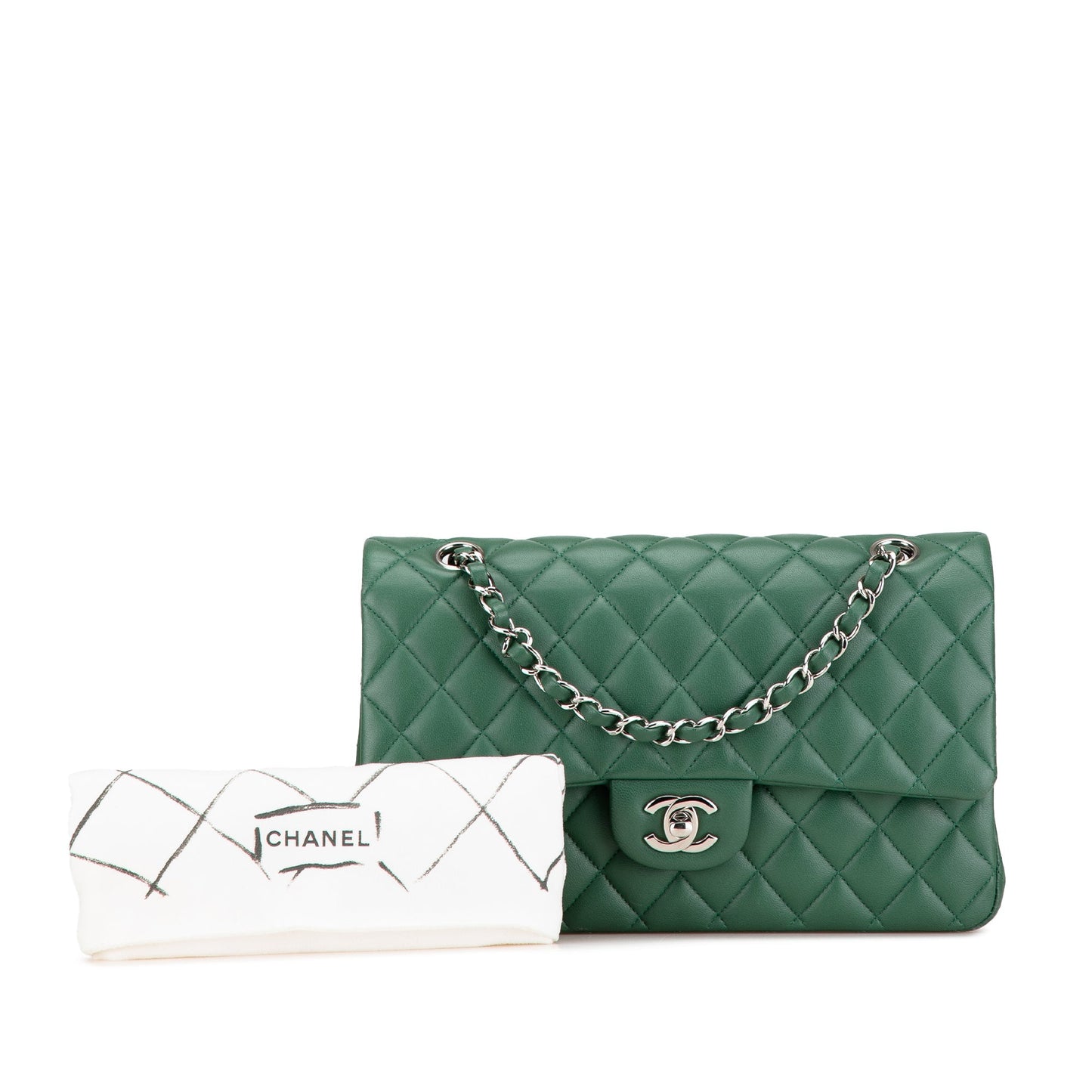 Chanel Sac Medium Classic Lambskin Double Flap