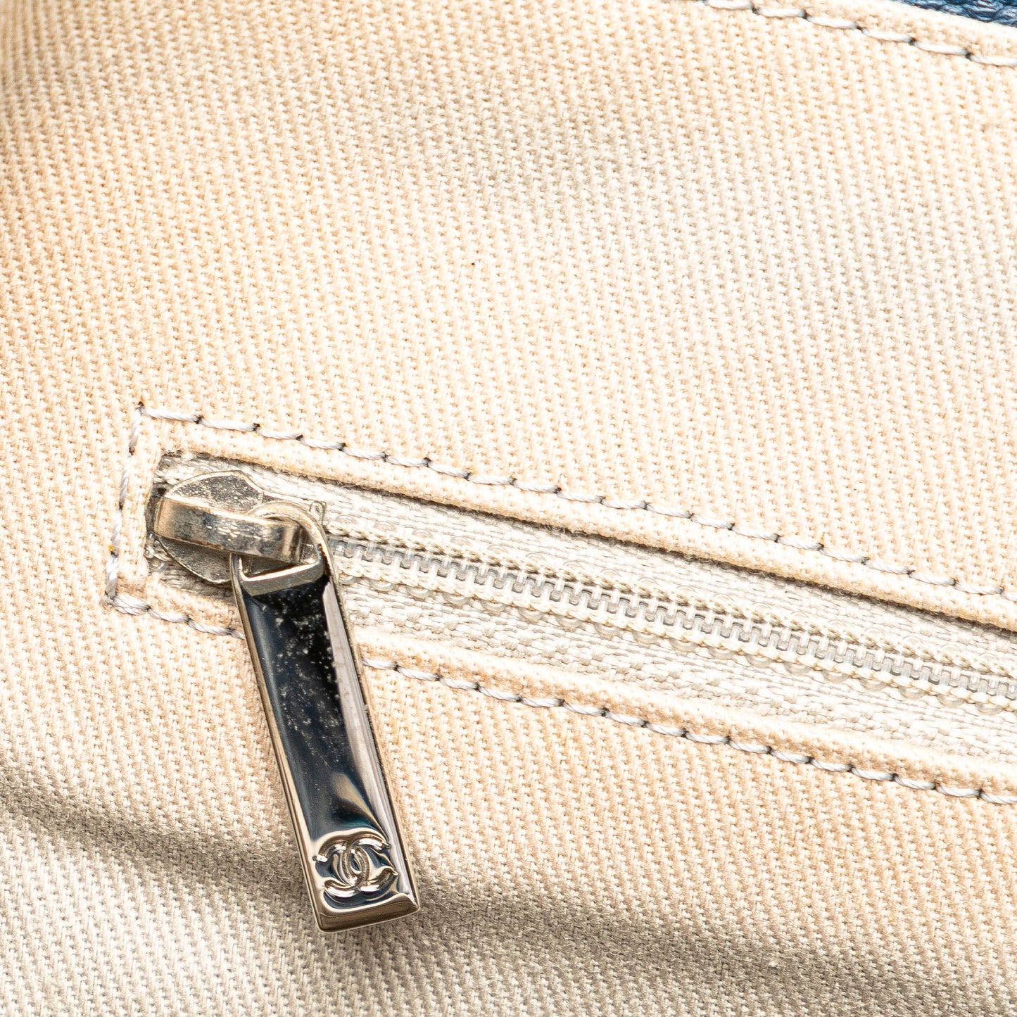 Chanel Sac Medium Glazed Calfskin and Caviar Deauville Tote