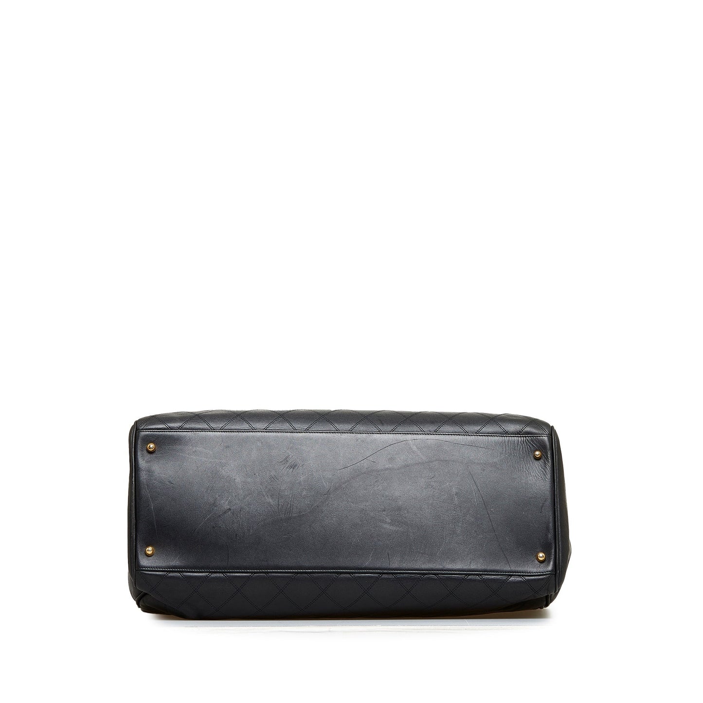 Chanel Supermodel Weekender Jumbo XL Black Lambskin Gold