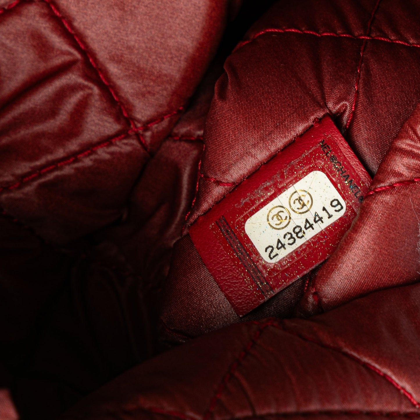 Chanel Sac Medium Quilted Caviar Boy O Case Clutch