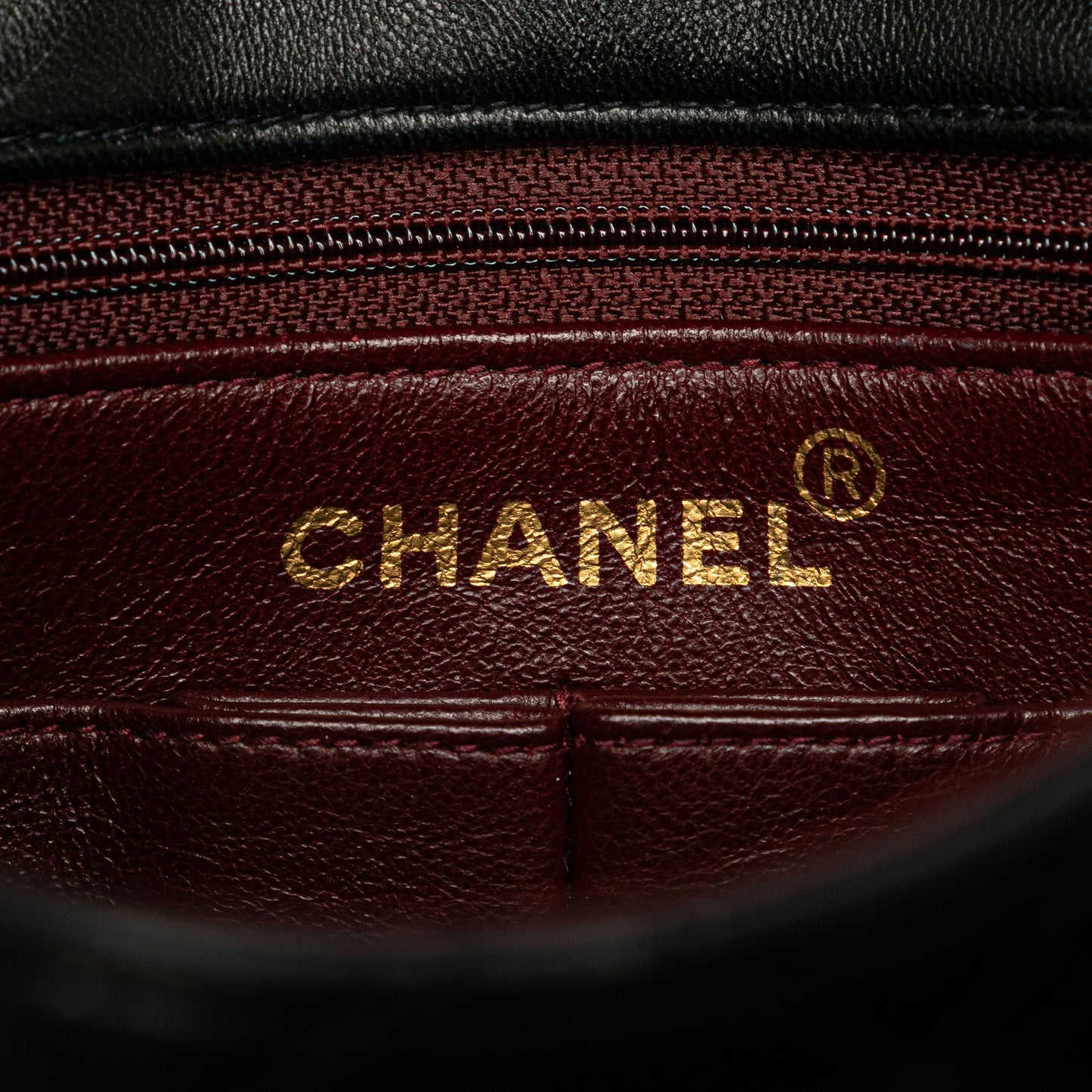 Chanel Sac CC Quilted Lambskin Chain Flap