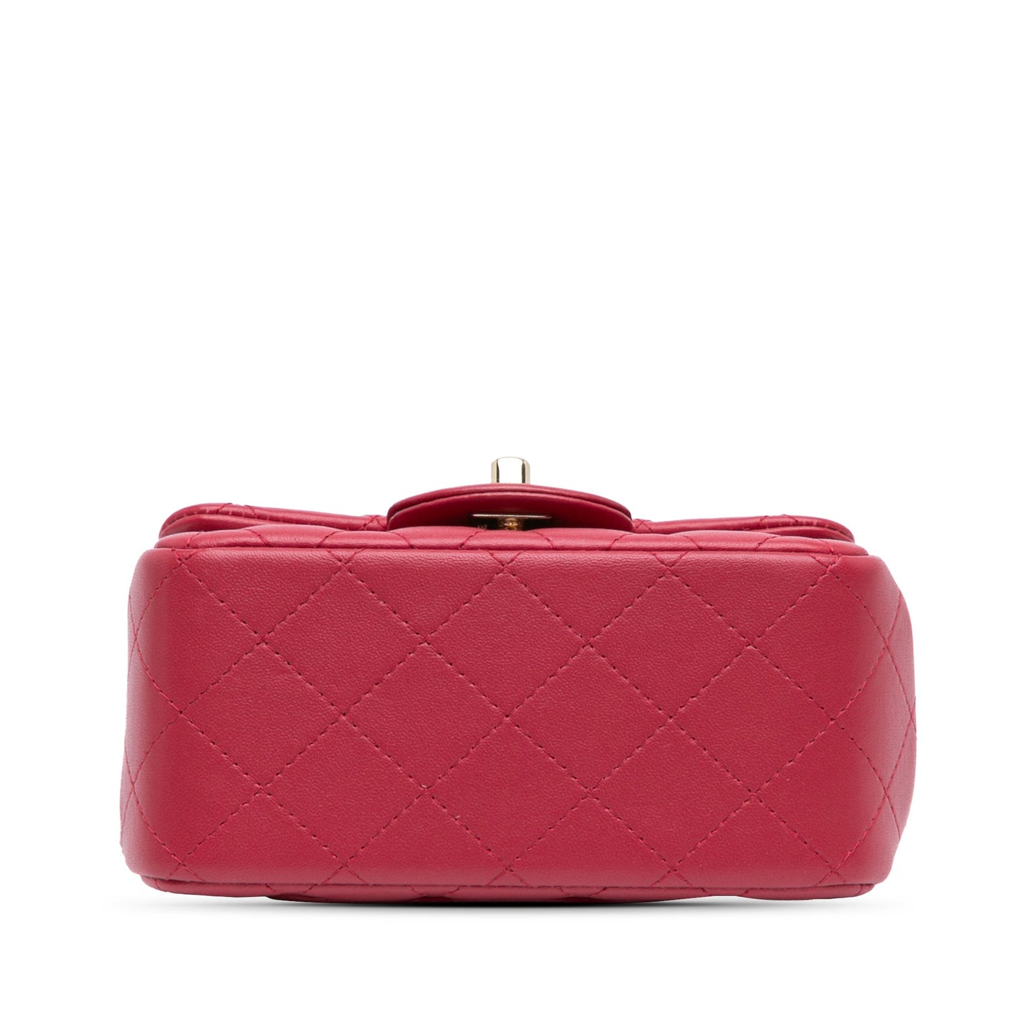 Chanel Sac Mini Square Classic Lambskin Single Flap