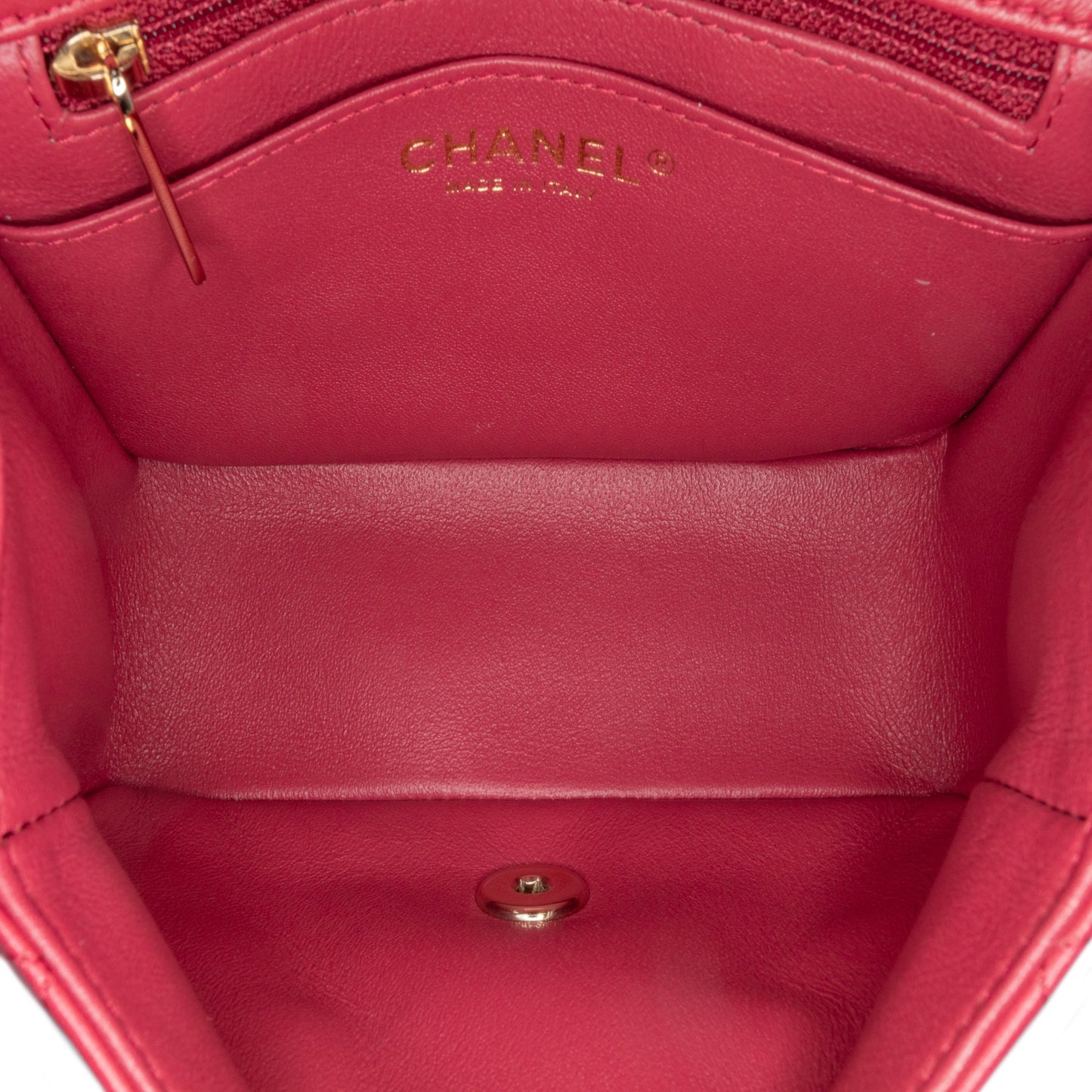 Chanel Sac Mini Square Classic Lambskin Single Flap