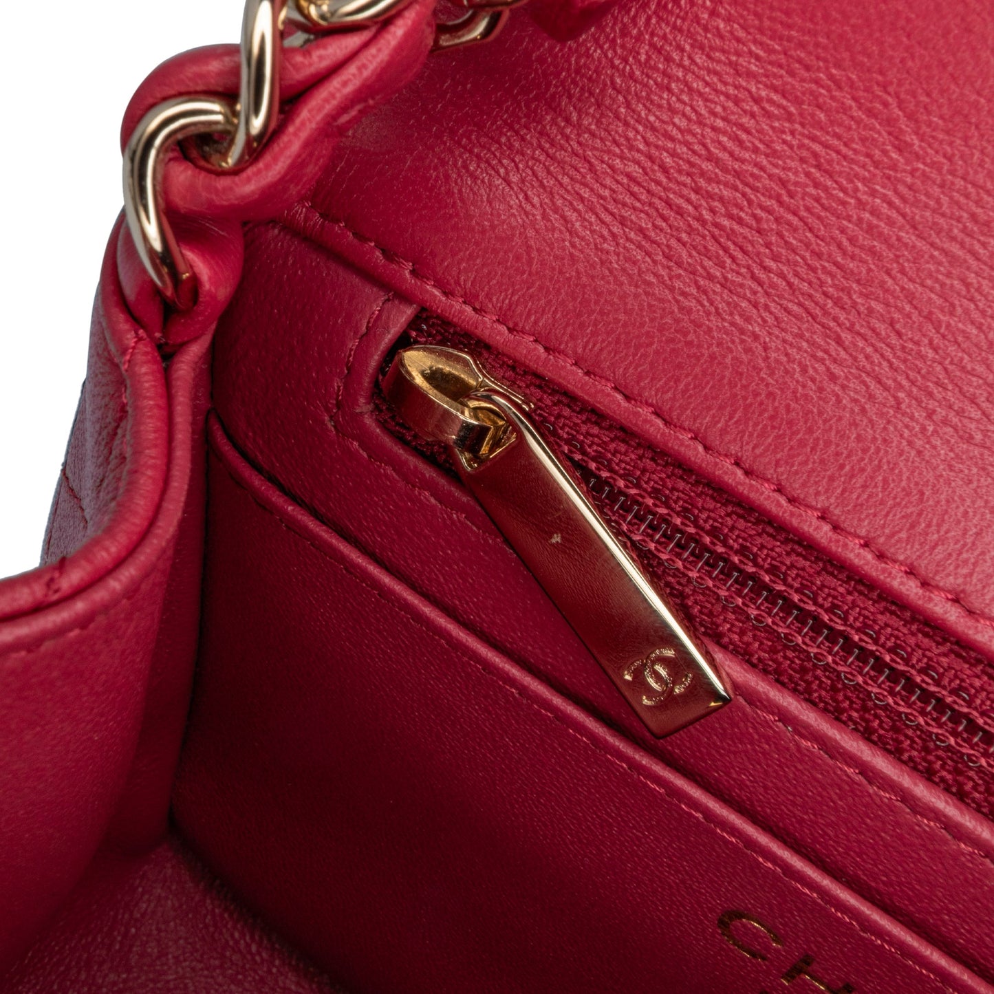 Chanel Sac Mini Square Classic Lambskin Single Flap