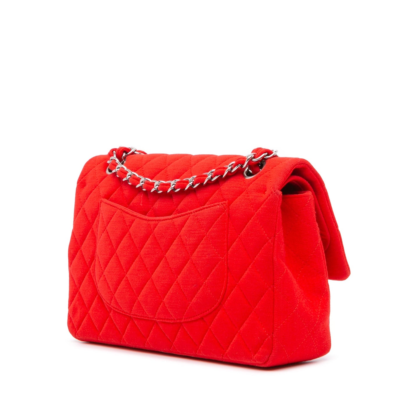 Chanel Sac Medium Classic Jersey Double Flap