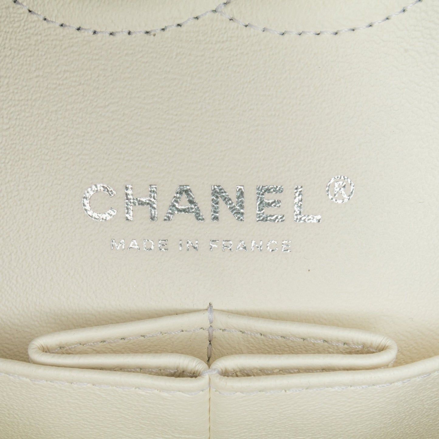 Chanel Sac Medium Classic Chevron Tweed Floral Double Flap