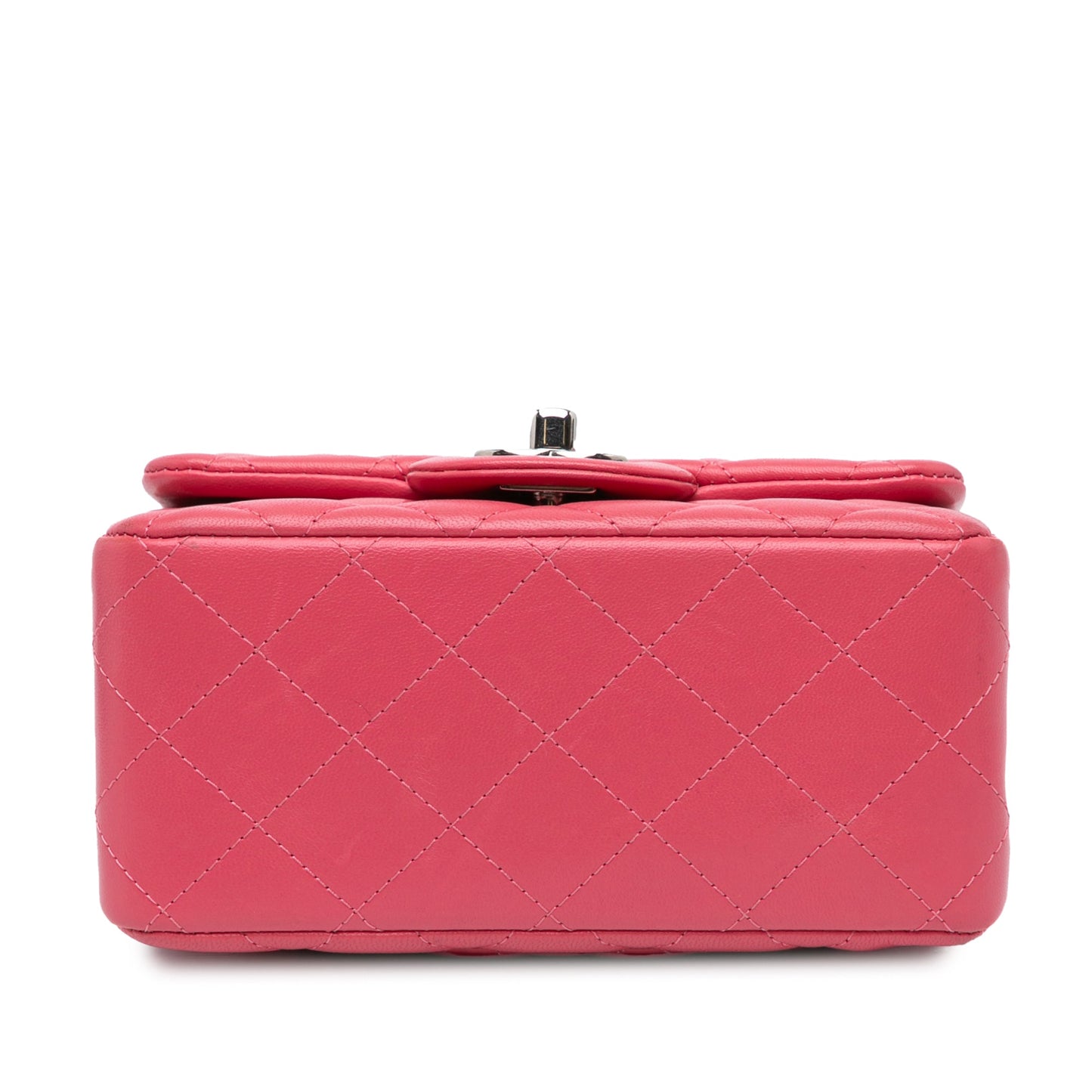 Chanel Sac Mini Square Classic Lambskin Single Flap
