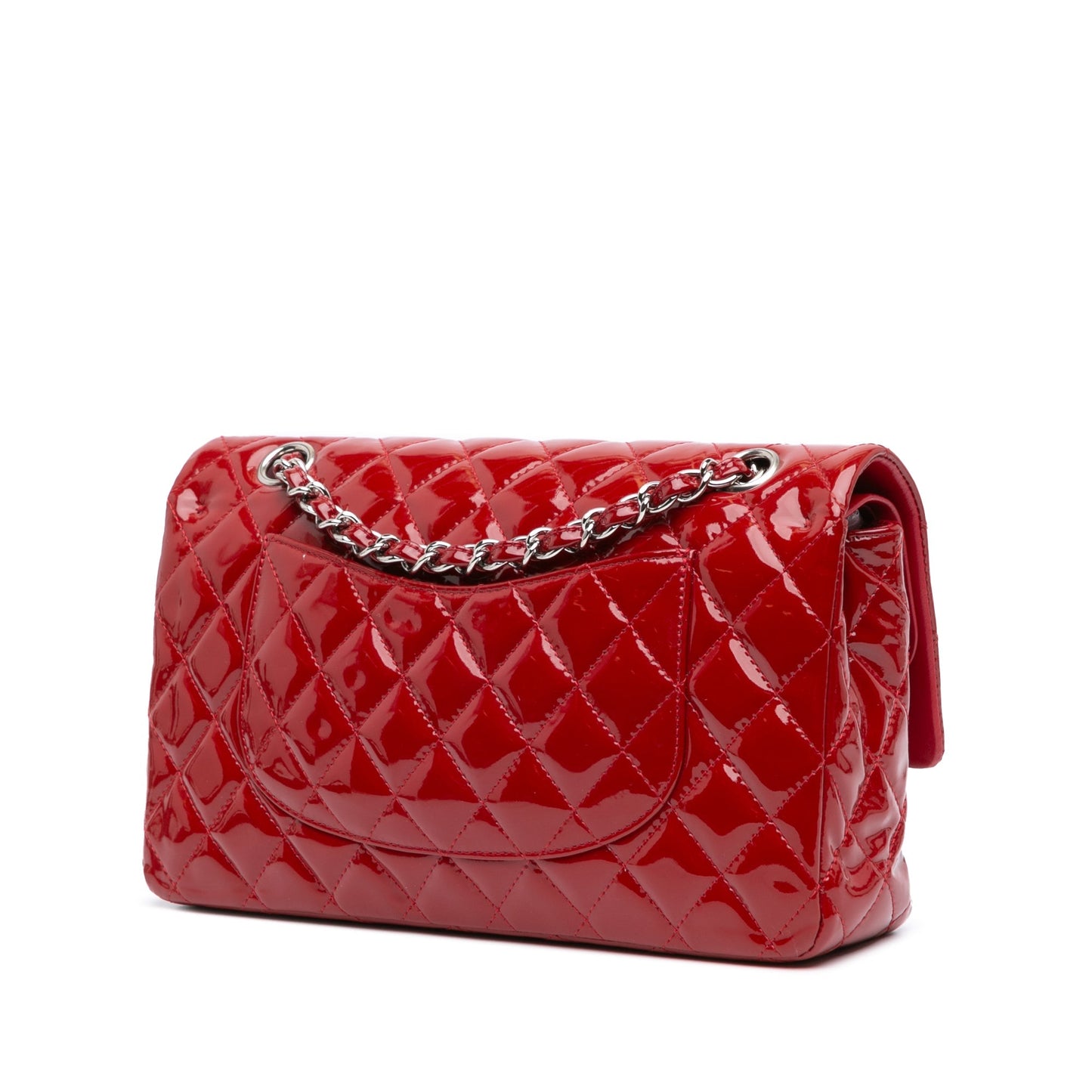 Chanel Sac Medium Classic Patent Double Flap