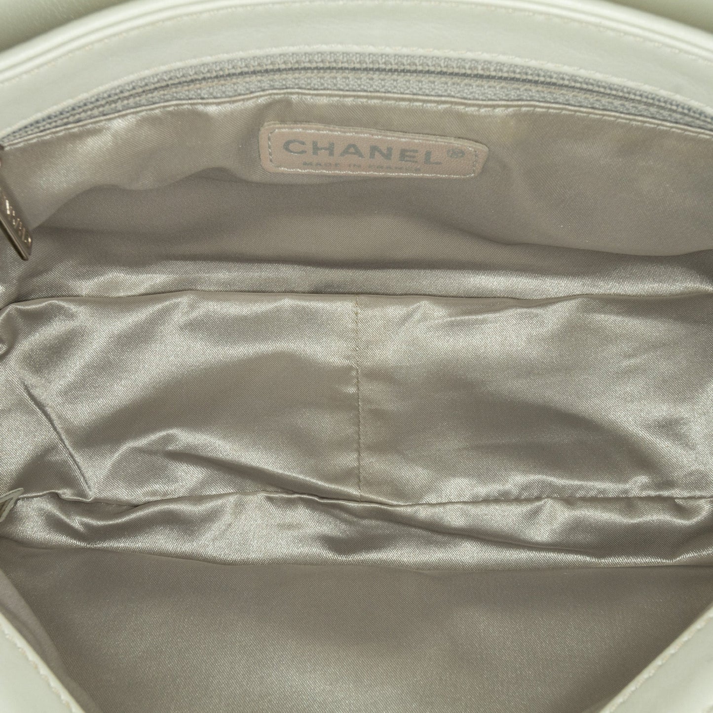 Chanel Sac Quilted Lambskin Enamel CC Flap