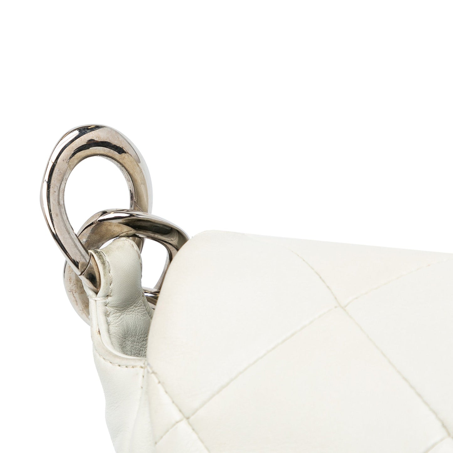 Chanel Sac Quilted Lambskin Enamel CC Flap