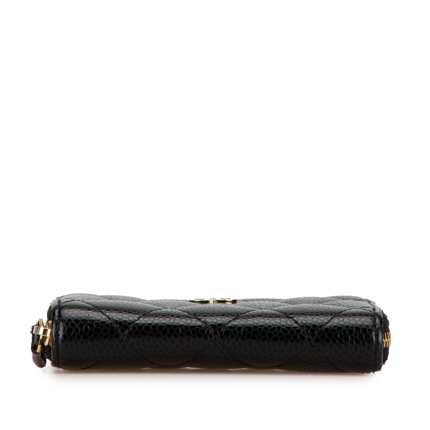 Chanel Sac CC Caviar Zip Around Wallet