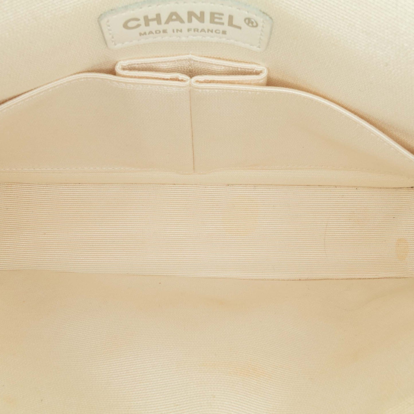 Chanel Sac Medium Classic Printed Grosgrain Double Flap
