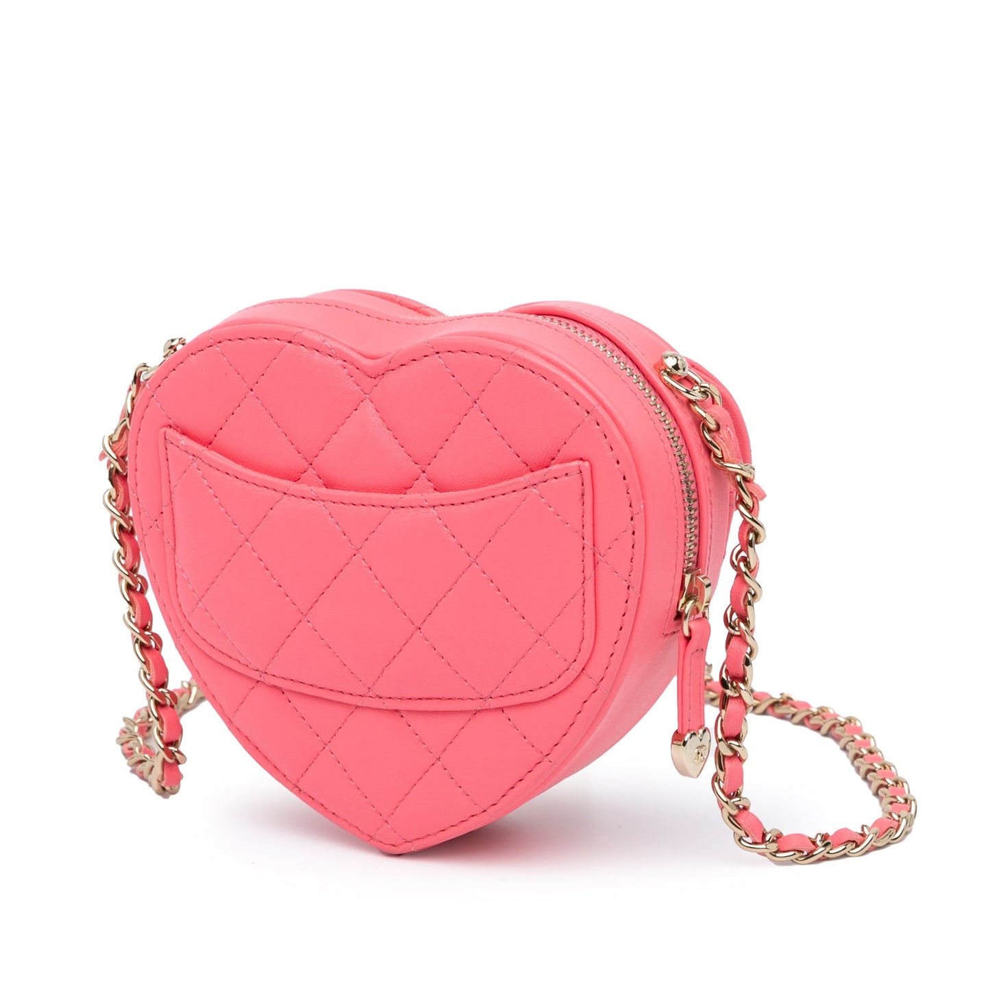 Chanel Sac Mini Lambskin CC in Love Heart Crossbody
