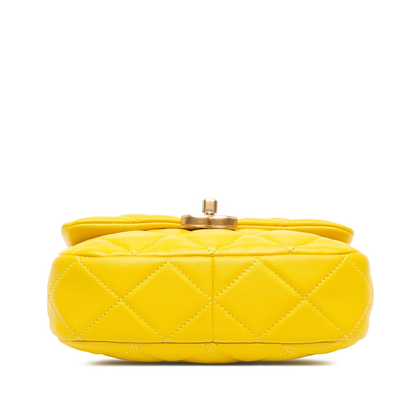 Chanel Sac Mini Quilted Lambskin Candy Chain Crossbody