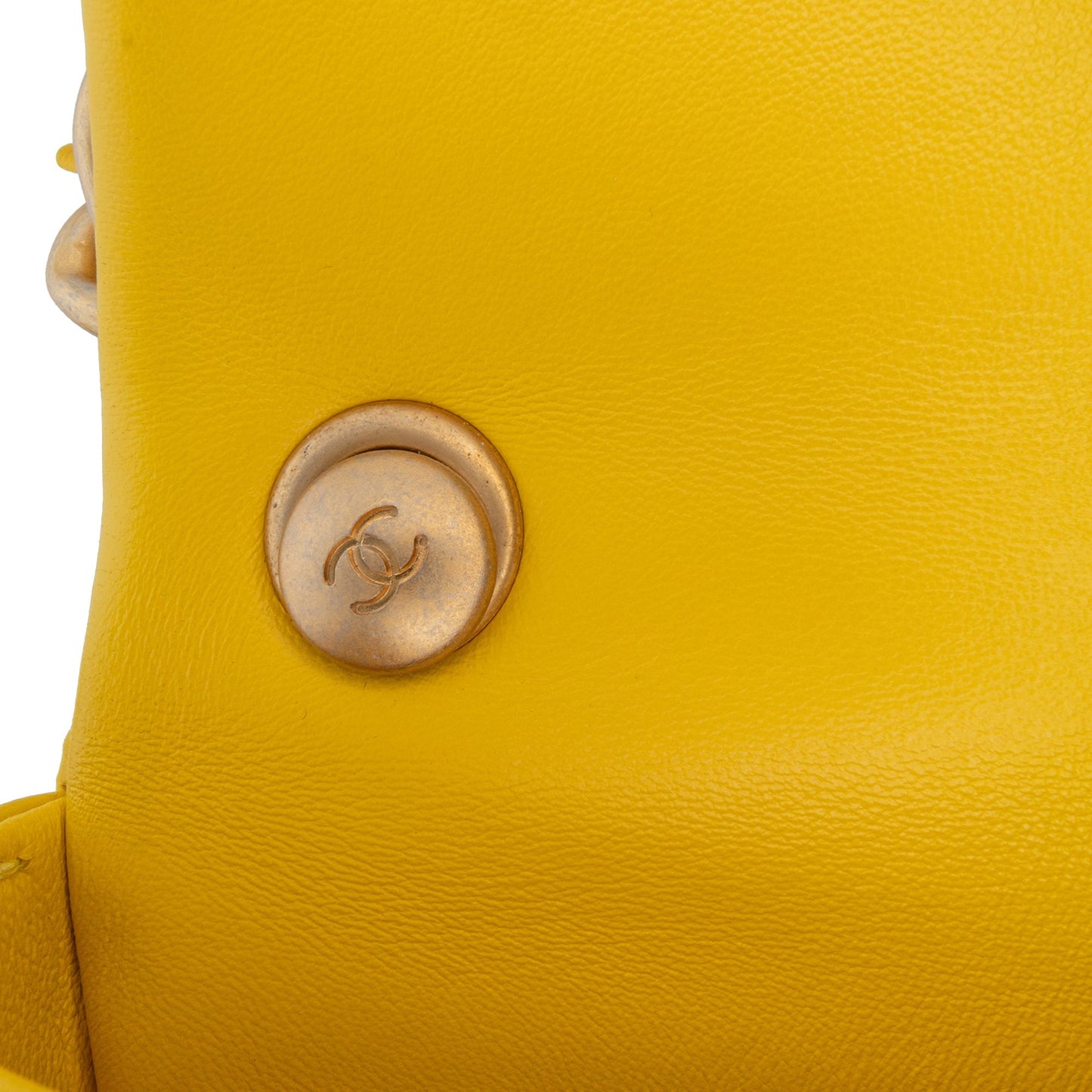 Chanel Sac Mini Quilted Lambskin Candy Chain Crossbody