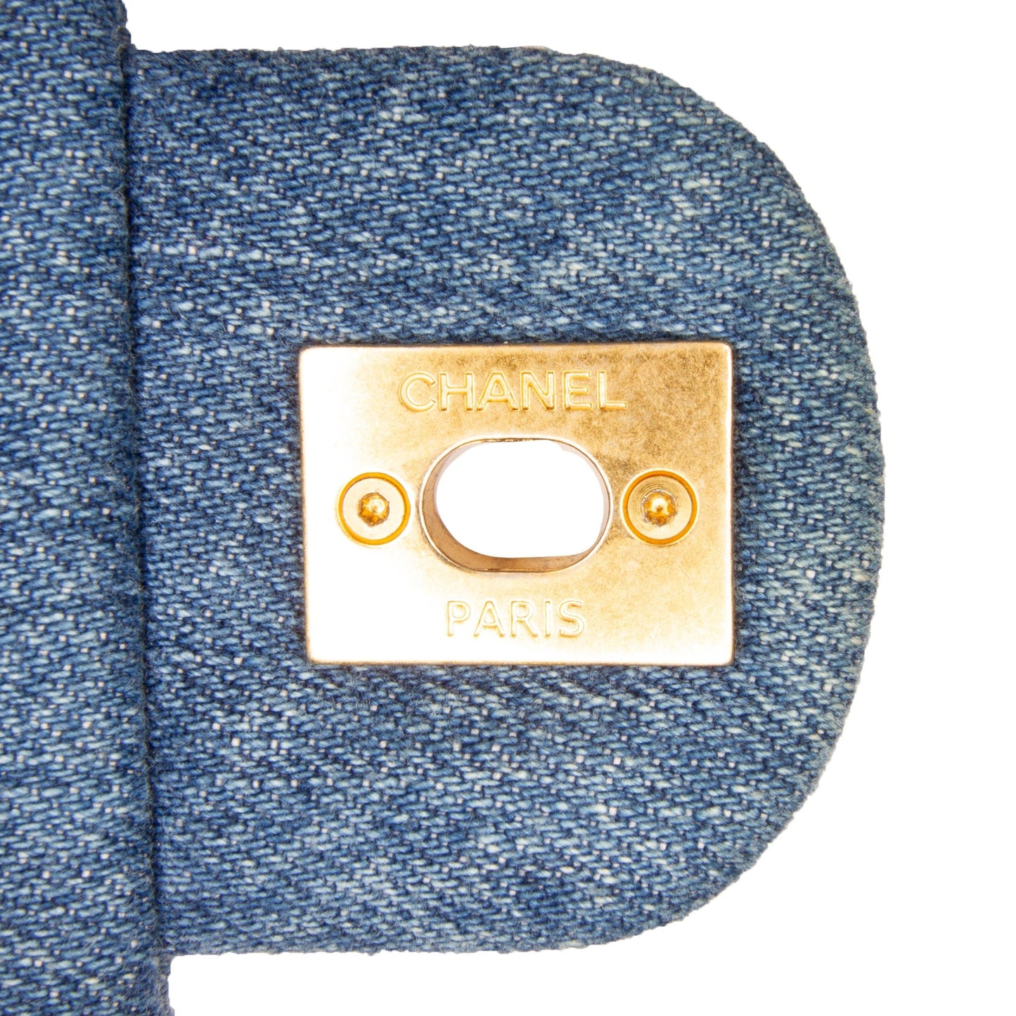 Chanel Sac Mini Rectangular Denim Mood Flap